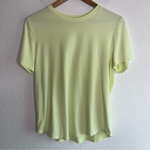 BOGO lululemon athletica Light Yellow Short Sleeve Tee